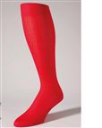 Pure Cotton Red Knee Socks